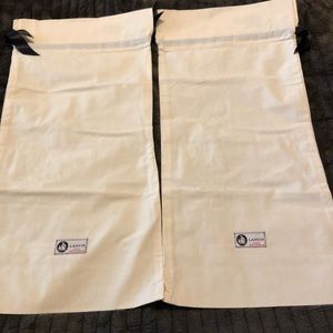 NWOT Lanvin Canvas Shoe Dust Bag